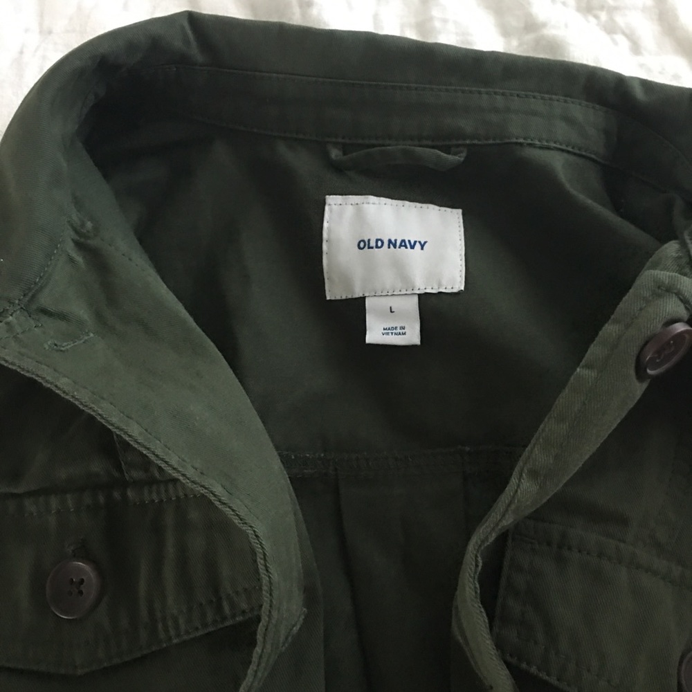 NWT: Olive Green Utility Jacket - Picture 3 of 8